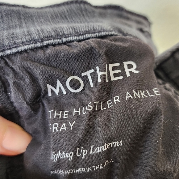 Mother Lighting Up Lanterns The Hustler Ankle Fray Jeans 23 - Picture 6 of 8